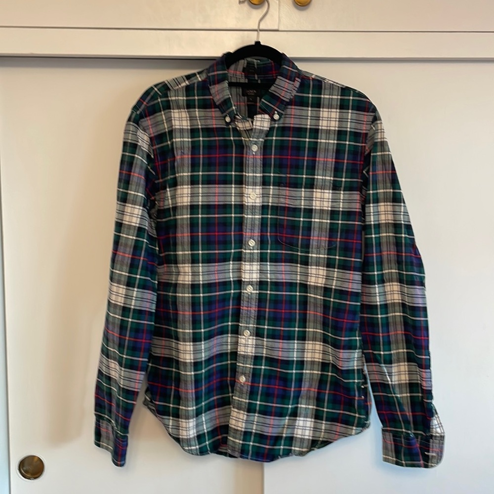 J. Crew Tartan Men’s Oxford
